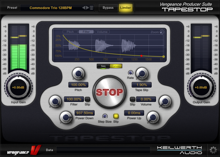 Vengeance Producer Suite Tape Stop Hero Image